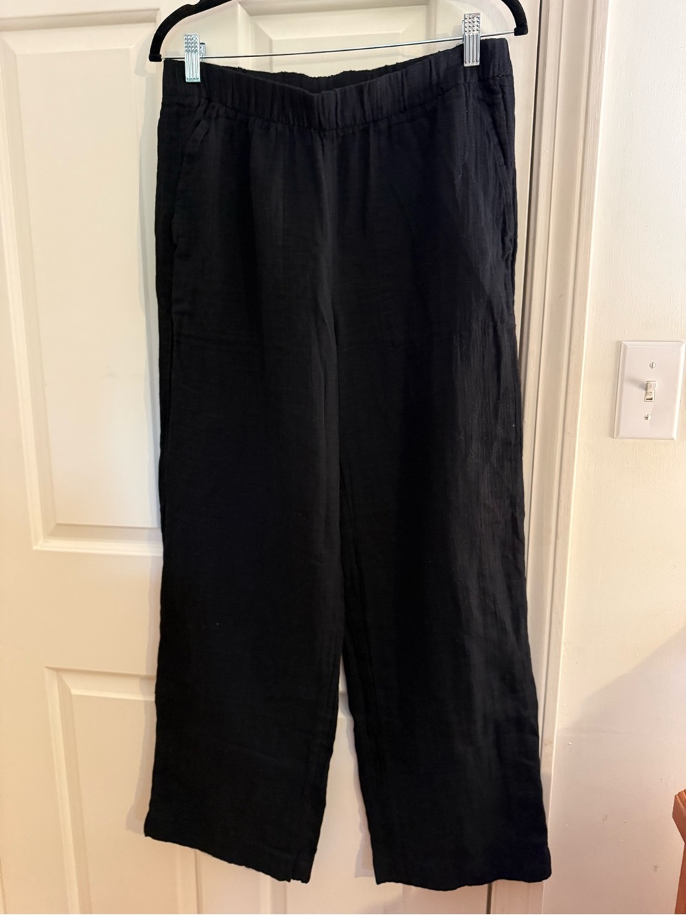 GAP Black Gauze Pants NWT